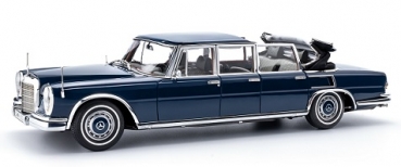 M205 Mercedes-Benz 600 Pullman (W100) Landaulet with functional softtop 1:18